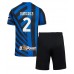 Maillot de foot Inter Milan Denzel Dumfries #2 Domicile vêtements enfant 2024-25 Manches Courtes (+ pantalon court)